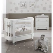 Tato crib - white-pink