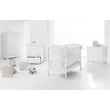 Lulu crib with Swarovski crystals - white