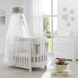 Ariel crib - white-sand color