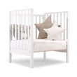 Cradle/Crib, Convertible, Adjustable Height, Sage Green – ER Evolution