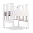 Cradle/Crib, Convertible, Adjustable Height, Sage Green – ER Evolution