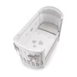 Cradle/Crib, Convertible, Adjustable Height, Titanium – ER Sweet