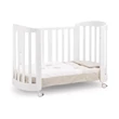Cradle/Crib, Convertible, Adjustable Height, Titanium – ER Sweet