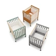 Cradle/Crib, Convertible, Adjustable Height, Sage Green – ER Evolution