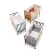 Cradle/Crib, Convertible, Adjustable Height, Sage Green – ER Evolution
