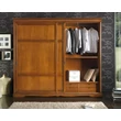Harmony 2-sliding doors wardrobe closet with glass