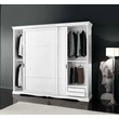 Harmony 2-sliding doors wardrobe closet with glass