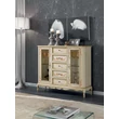 Emozioni 2-doors small display cabinet with 5 drawers