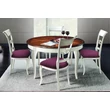 Profumo di Casa VENEZIA Inlayed round dining table 140x140 cm (+120 cm extendable)