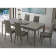 Eden Day Dining table 200x100 cm (+2x40 cm extendable), with leaf motif