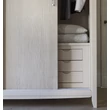 Eden 2-sliding doors wardrobe closet (with leaf motif)