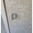 Eden 2-sliding doors wardrobe closet (with leaf motif)