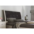 Eden Double bedstead with bedding container - 160 cm, with upholstered headboard