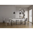 Futura Premium konzolasztal – 196 cm – fehér kőris színváltozat