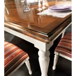 Dining Table, with Inlay, with Turned Legs – Morello 2285