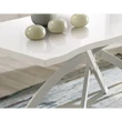 Étkezőasztal fehér fém lábakkal, természetes szegéllyel, 160x90 cm – Morello 2230