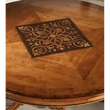 Kerek étkezőasztal, intarziás, 160x160 cm – Morello 2346
