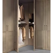 Corner Walk-In Closet with Closed Wardrobe – Morello 4462.B