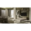 TV-szekrény szett (TV-szekrény + fali elem + polc) – Morello 3250
