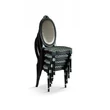 Vanity stackable chair