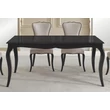 Veronica angular dining table with tanganika wooden top