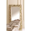 Decorated wide mirror