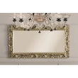 Decorated wide mirror