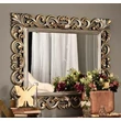 Alba Mirror with gold and silver frame