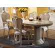 Florence Day Oval dining table 200x105 cm (+50 cm extendable) - beige