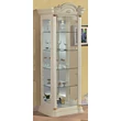 Florence Day 1-door display cabinet - beige