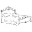 Giulietta Double bedstead