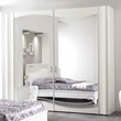 Diadema Cabinet with 2 mirrored complanar sliding doors without Swarovski crystals