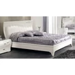 Diadema Double bedstead with upholstered headboard, without Swarovski crystals