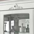 Giulia Day 3-doors display cabinet with Swarovski crystals