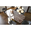 ROCK Dining table with marble top 230x120 cm