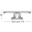 Apollonia Dining table 220x116 cm