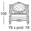 Dedalo fotel