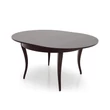 Luna round dining table 120x120 cm (+40 cm extendable)