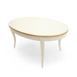 Luna oval dining table 160x110 cm (+2x40 cm extendable)