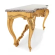 Clizia console with marble top