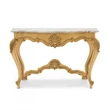 Clizia console with marble top