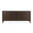 Ada 2-doors buffet chest of drawers with 3 drawers and with marble top