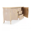 Butterfly 2-doors buffet chest of drawers with 3 drawers