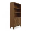 Ellipse 2-doors bookcase