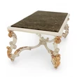 Firenze coffee table with marble top