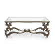 Firenze coffee table with glass top