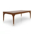 Ellipse dining table 222x112 cm (+2x50 cm extendable)