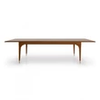 Ellipse dining table 222x112 cm (+2x50 cm extendable)