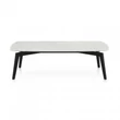 Theo coffee table with marble top