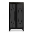 Ellipse 2-doors display cabinet